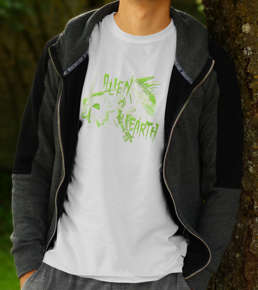 Alien Earth Xenomorph Creature Legendary Movie Monster T-Shirt