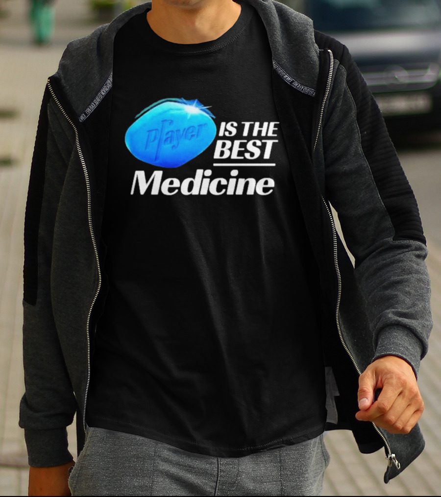 Player Is The Best Medicine Blue Pill Playful Variation T-Shirt