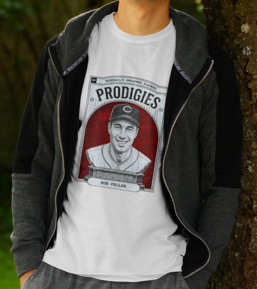 Baseball's Greatest Players Prodigies Bob Feller T-Shirt