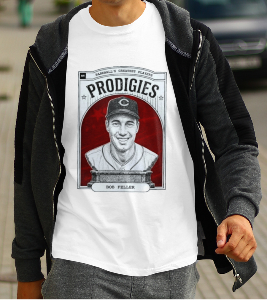Baseball's Greatest Players Prodigies Bob Feller T-Shirt