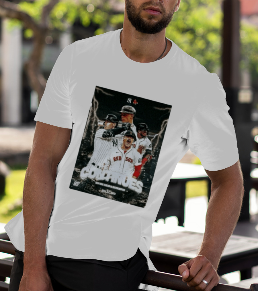 Boston Red Sox Vs New York Yankees 2026 Wildcard Rivalry Continues T-Shirt