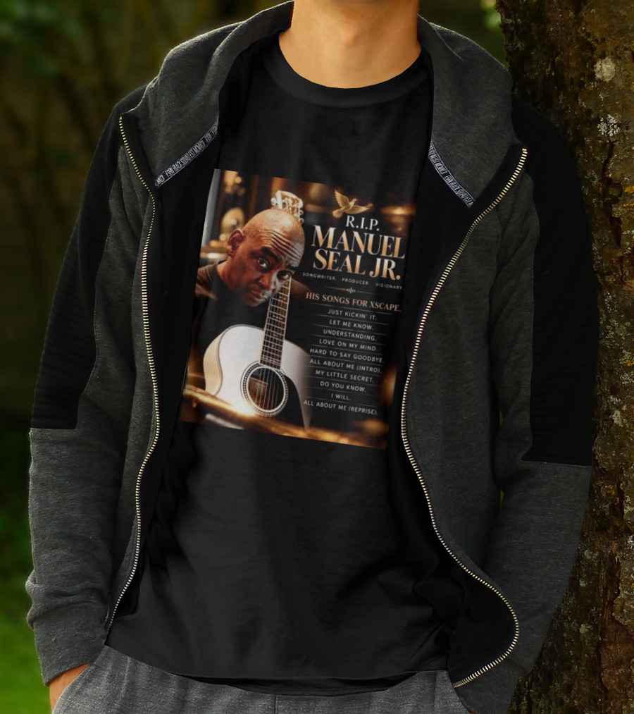 R.I.P. Manuel Seal Jr. Songwriter For Xscape Hits 1960 2026 T-Shirt
