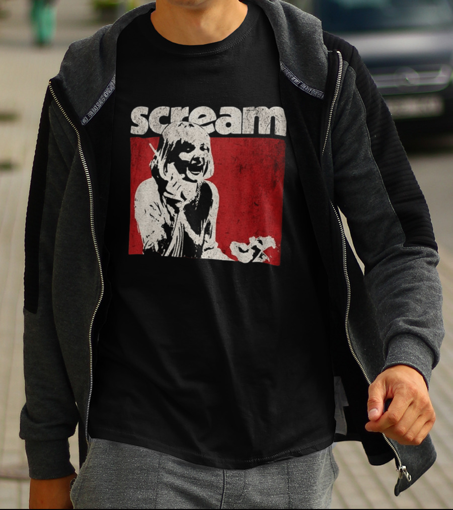 Scream Horror 90's Cult Movie Classic Halloween T-Shirt