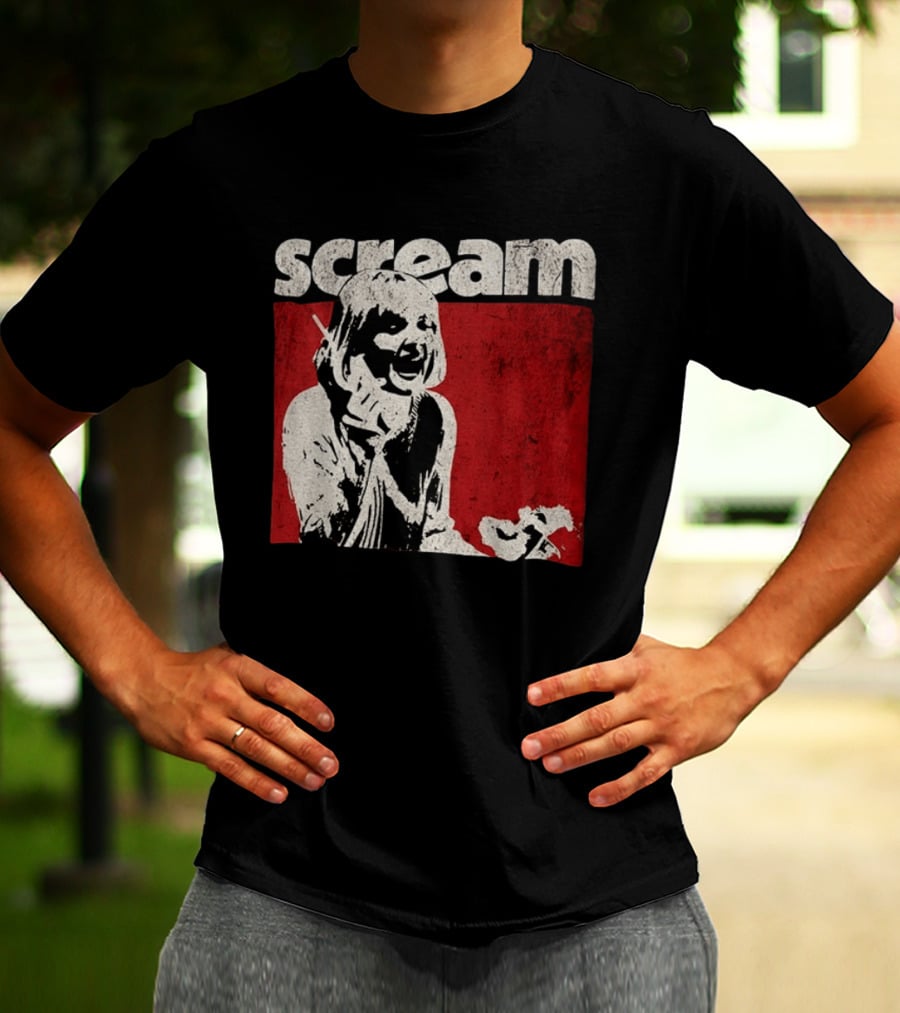 Scream Horror 90's Cult Movie Classic Halloween T-Shirt