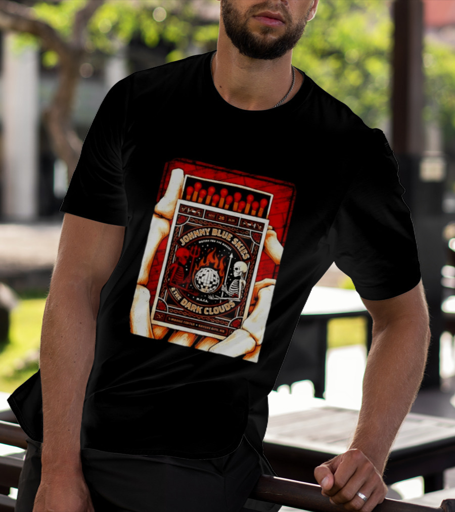 Johnny Blue Skies & The Dark Clouds Mutiny For The Masses Mobile Center Kansas City Sept 26 2026 T-Shirt