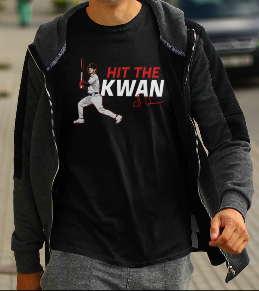 Cleveland Guardians MLB Steven Kwan Hit The Kwan Baseball 8.12 T-Shirt
