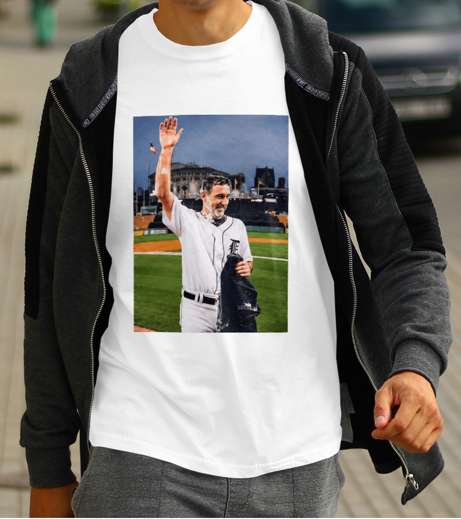 Justin Verlander Detroit Tigers Baseball Farewell Game T-Shirt
