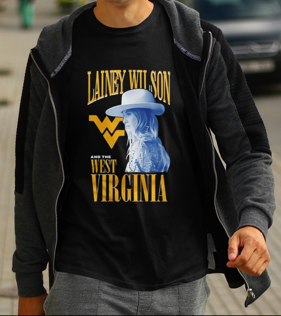 Lainey Wilson West Virginia Mountaineers Fan T-Shirt