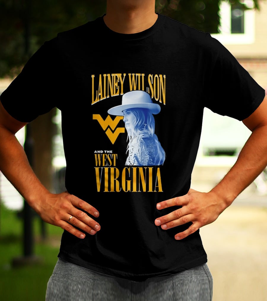 Lainey Wilson West Virginia Mountaineers Fan T-Shirt