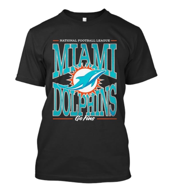 National Football League Miami Dolphins Go Fins T-Shirt
