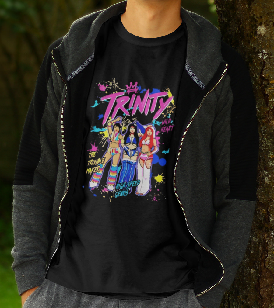 Trinity Wild Heart The Trouble Maker High Speed Genius Trio T-Shirt