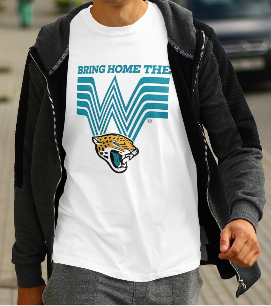 Bring Home The W Jaguars Win Free Whataburger T-Shirt