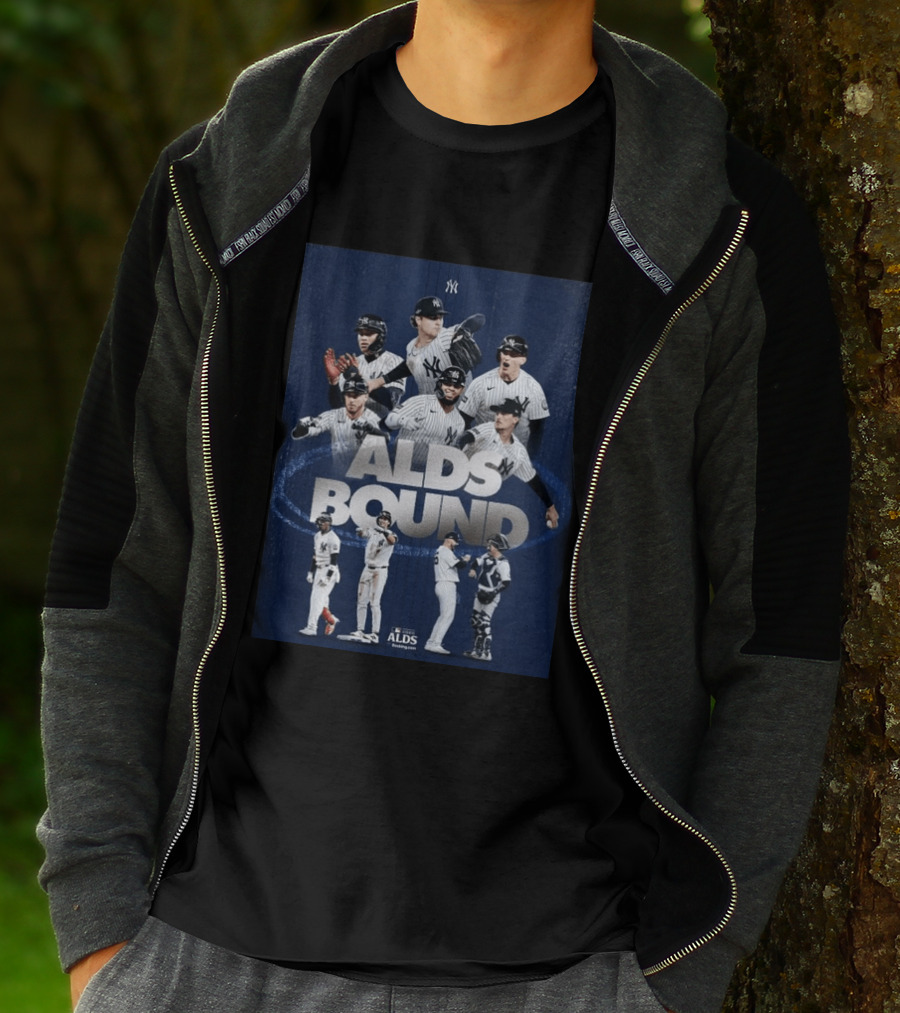 New York Yankees ALDS Bound 2026 Baseball Team Celebration T-Shirt