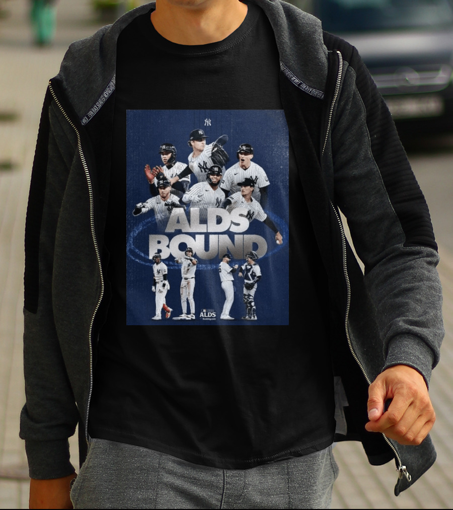 New York Yankees ALDS Bound 2026 Baseball Team Celebration T-Shirt