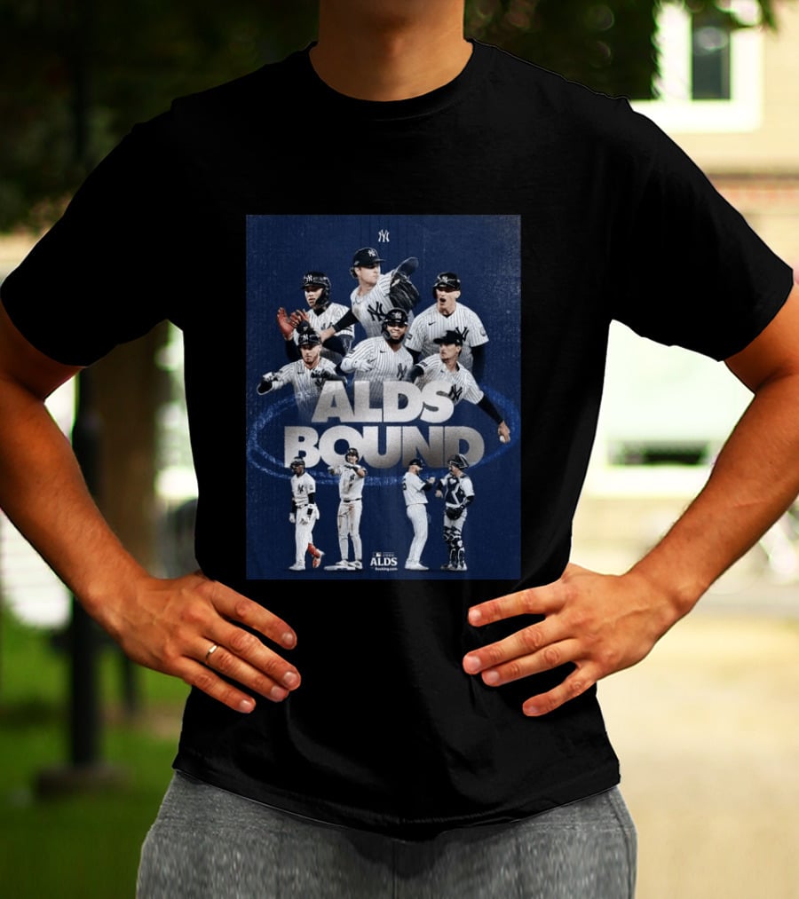 New York Yankees ALDS Bound 2026 Baseball Team Celebration T-Shirt