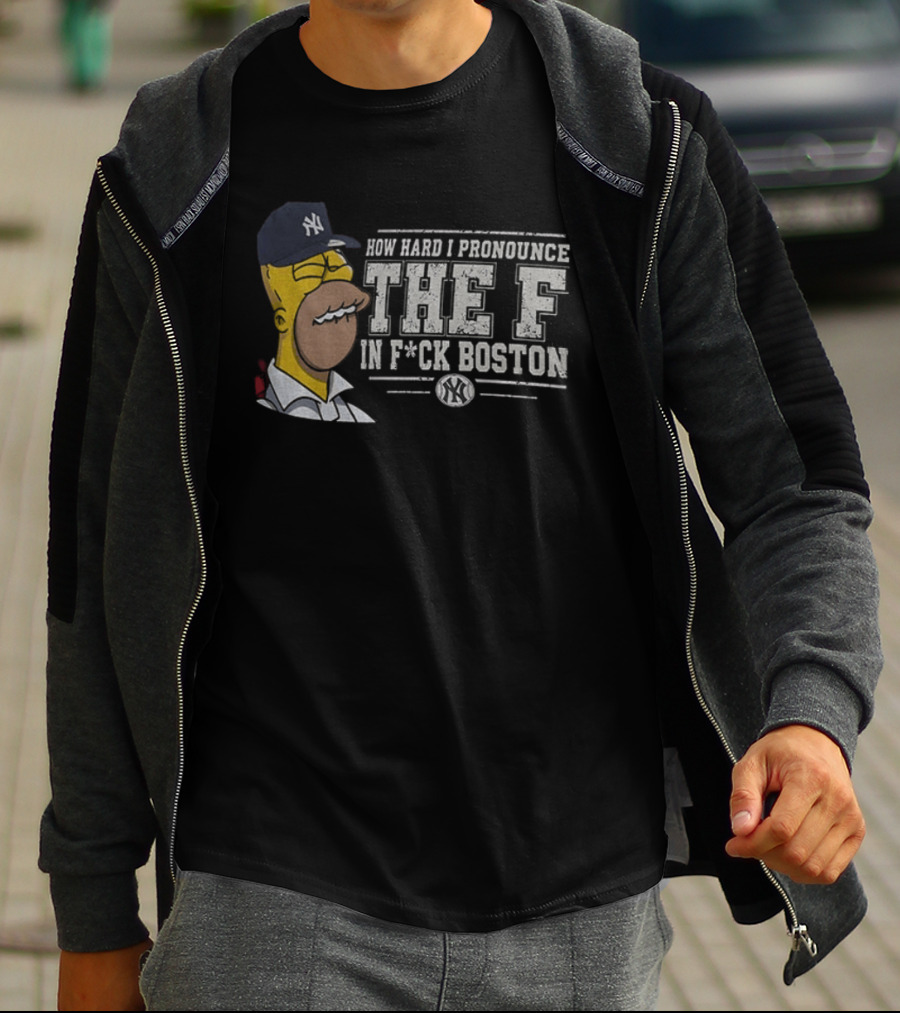 How Hard I Pronounce The F Yankees Baseball Meme T-Shirt