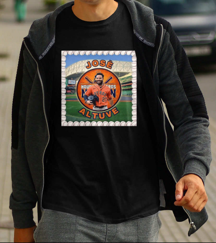 José Altuve Houston Astros Baseball Champion Stadium T-Shirt
