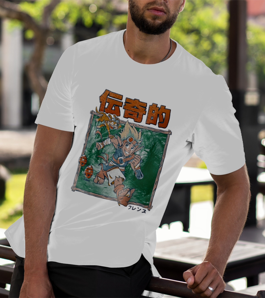 Legendary Adventure Jak And Daxter Jungle Run Orange Eggs T-Shirt