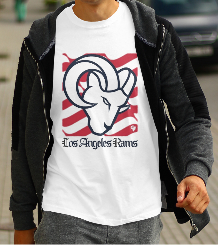 Los Angeles Rams Iconic Football Ram Head T-Shirt