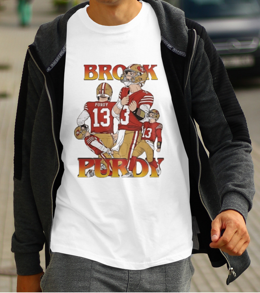Brock Purdy San Francisco 49ers Number 13 Quarterback Football Player T-Shirt
