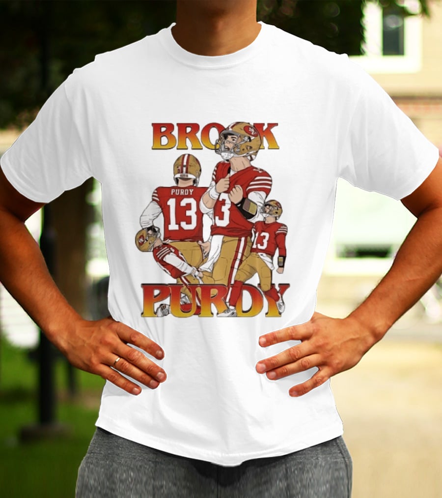 Brock Purdy San Francisco 49ers Number 13 Quarterback Football Player T-Shirt
