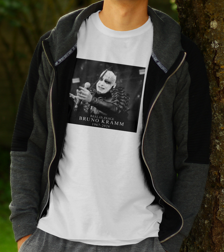 Rest In Peace Bruno Kramm 1967 2026 Musician Tribute Memorial T-Shirt