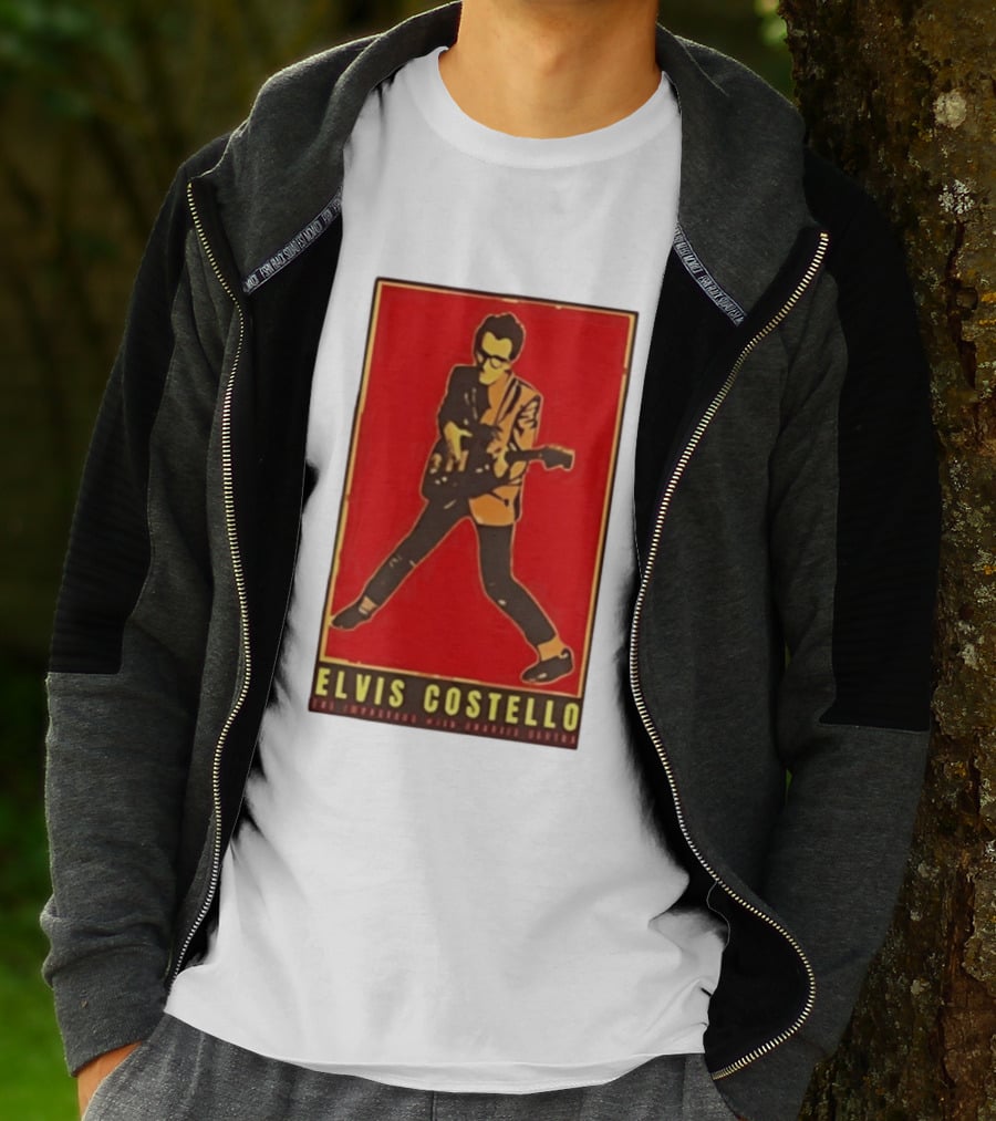 Elvis Costello And The Im S With Charlie Sexton Vintage Music T-Shirt