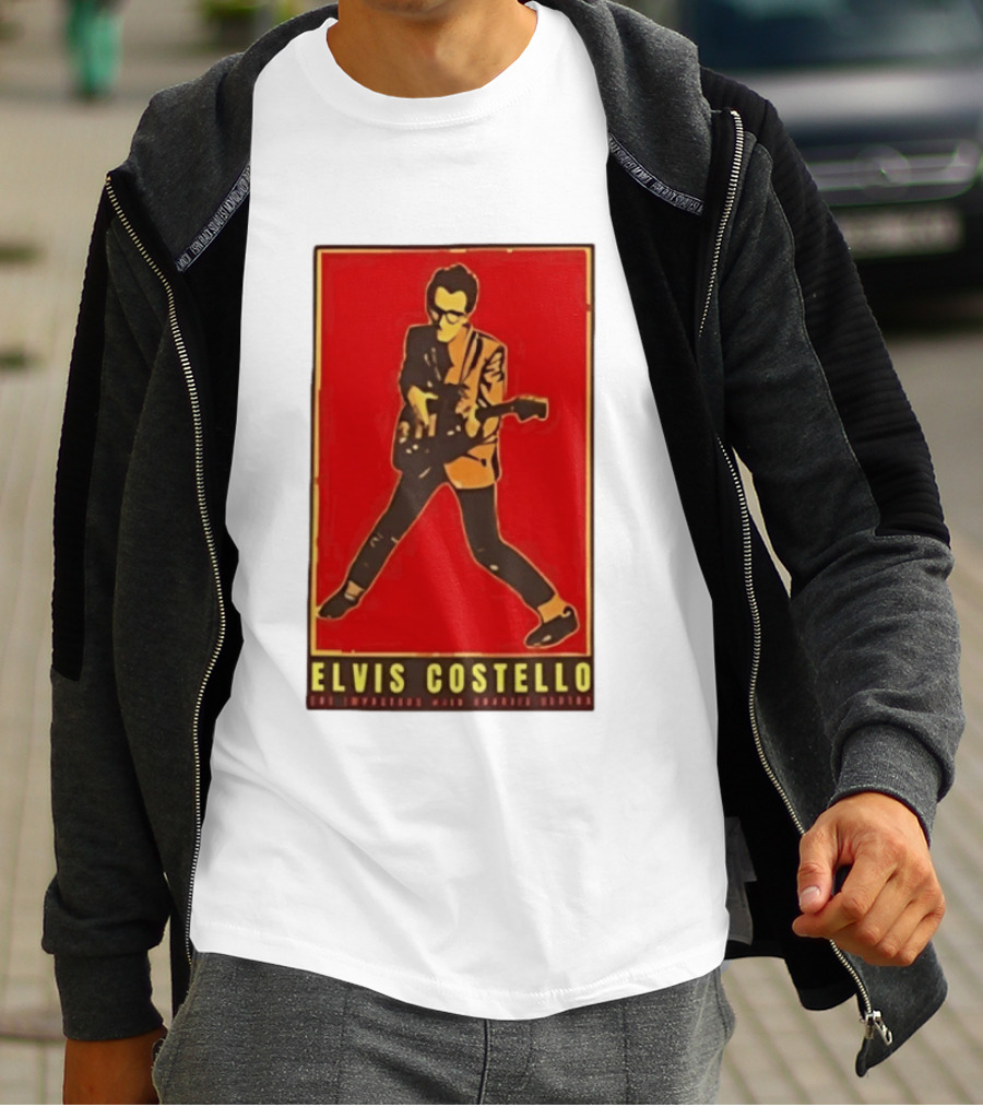 Elvis Costello And The Im S With Charlie Sexton Vintage Music T-Shirt