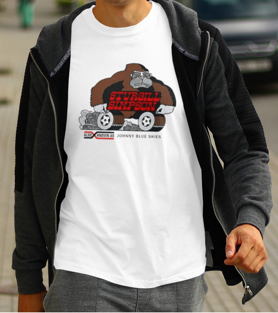 Sturgill Simpson Johnny Blue Skies Monster Truck Madness T-Shirt