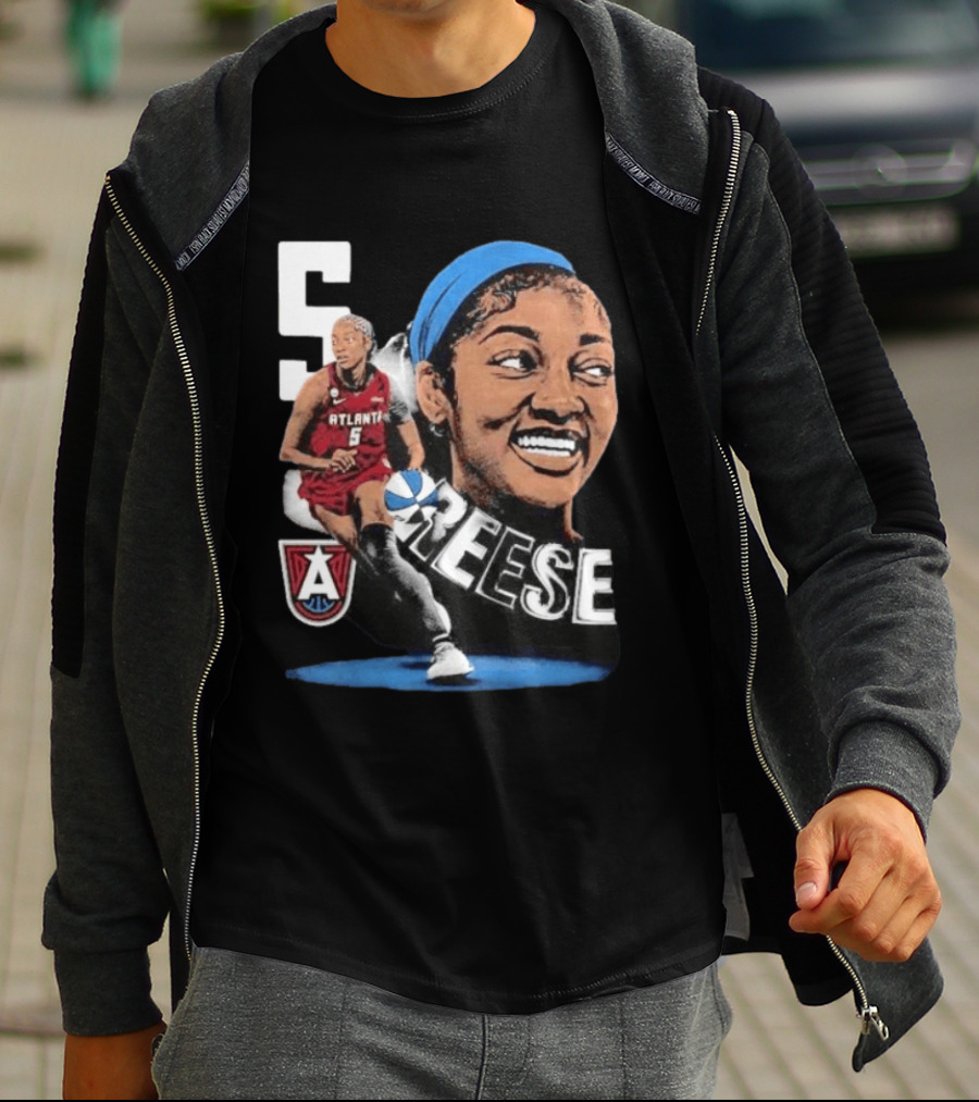 Angel Reese Atlanta Dream Basketball Star Number 5 T-Shirt
