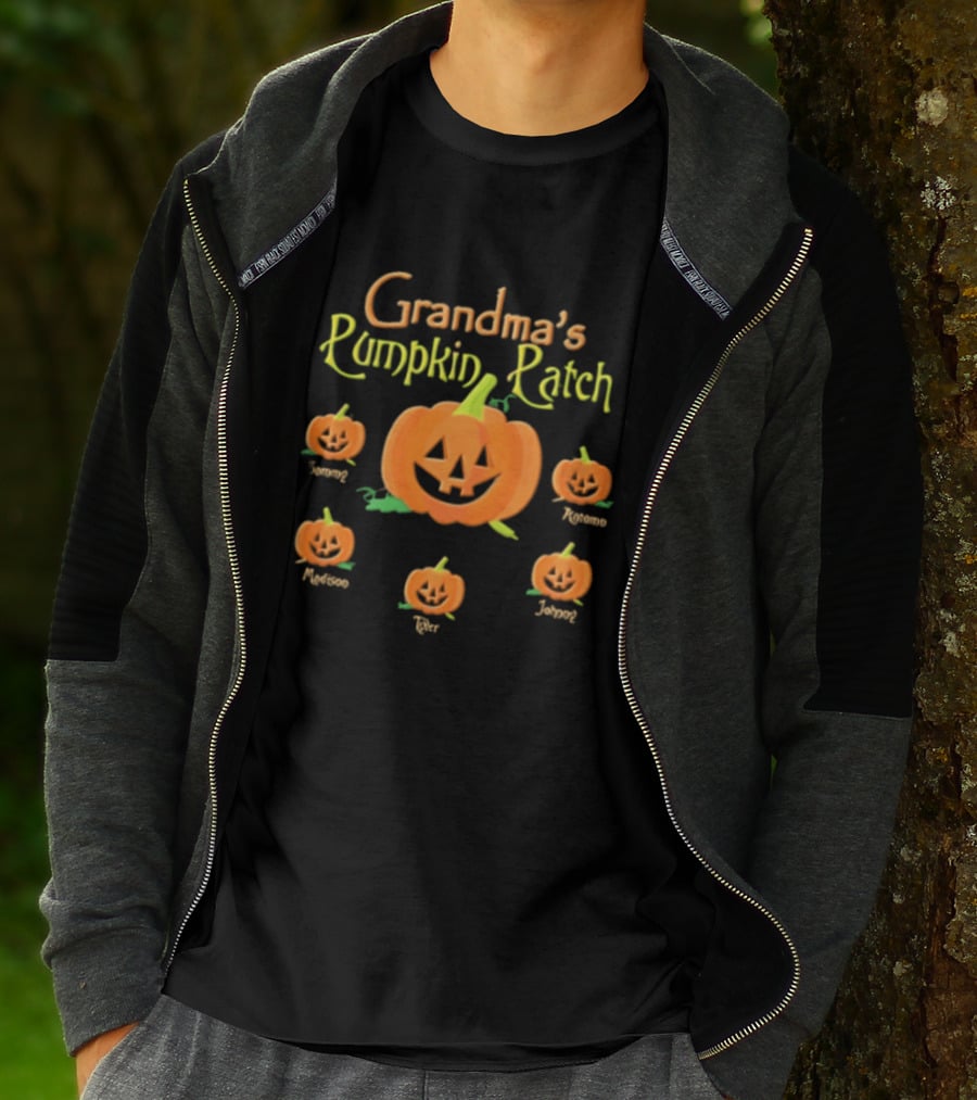 Grandma's Pumpkin Patch Kansas City Chiefs Sammy Katano Madison Johnny Tank Tyler T-Shirt