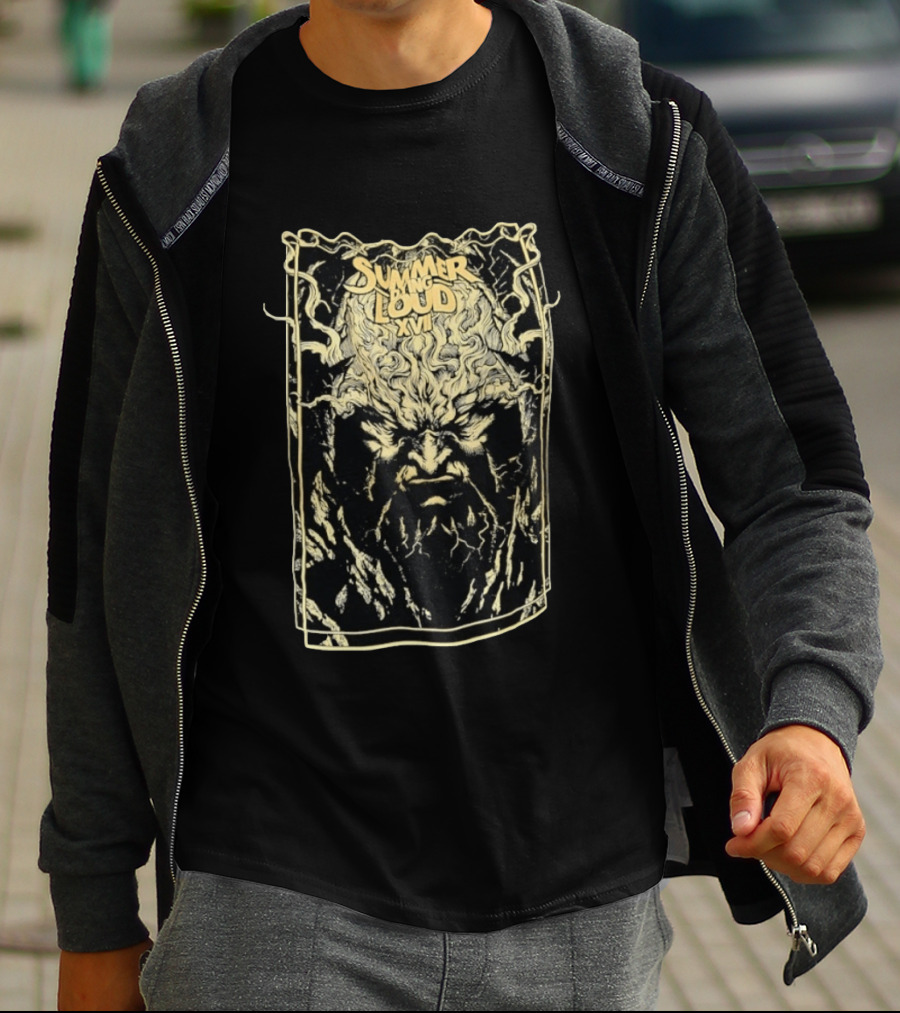 Summer Dying Loud XVII Festival Heavy Metal Face T-Shirt