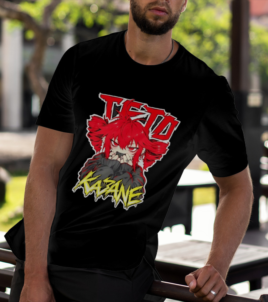 Teto Kasane Vocaloid Anime Manga Character Fan T-Shirt