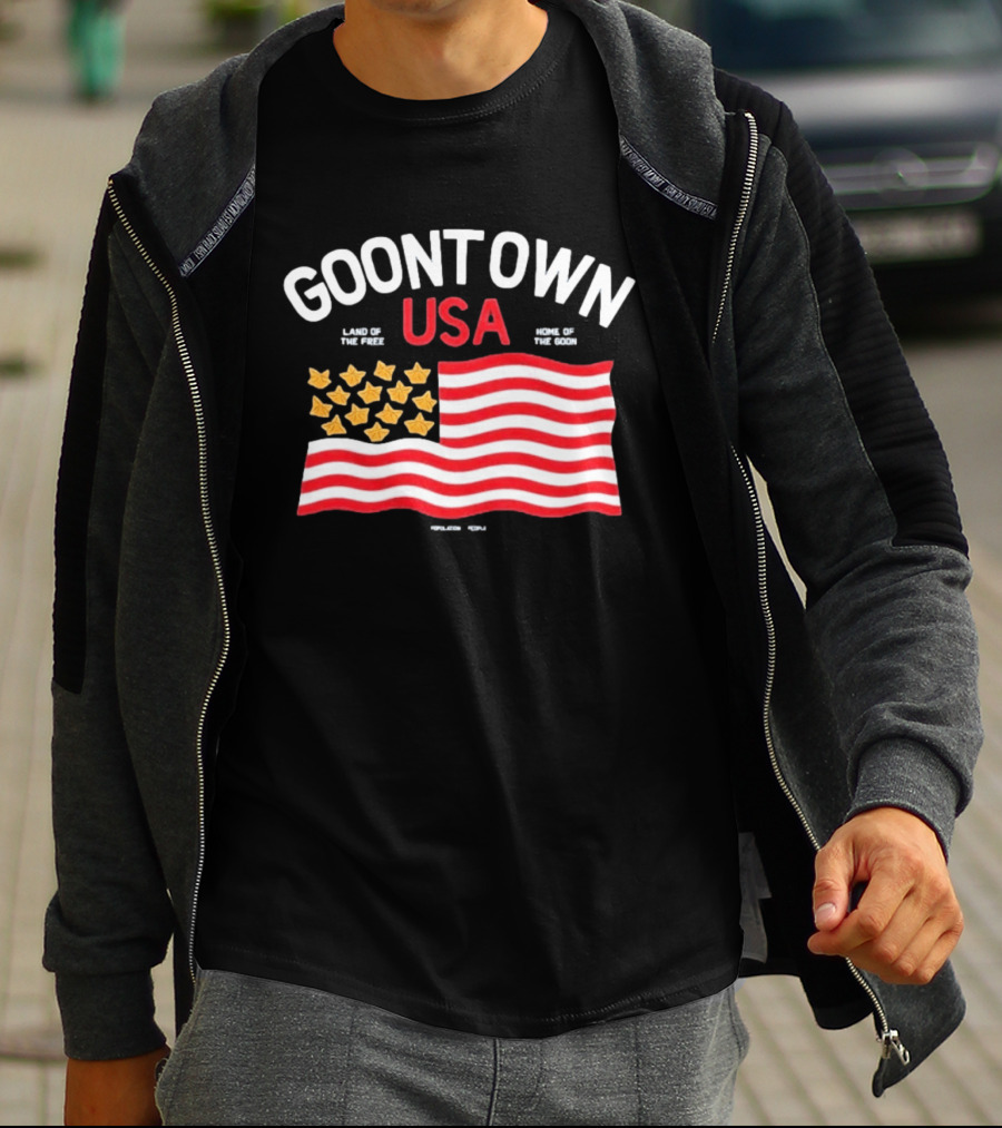 Goontown USA Mullet Review Home Of The Goon Flag T-Shirt
