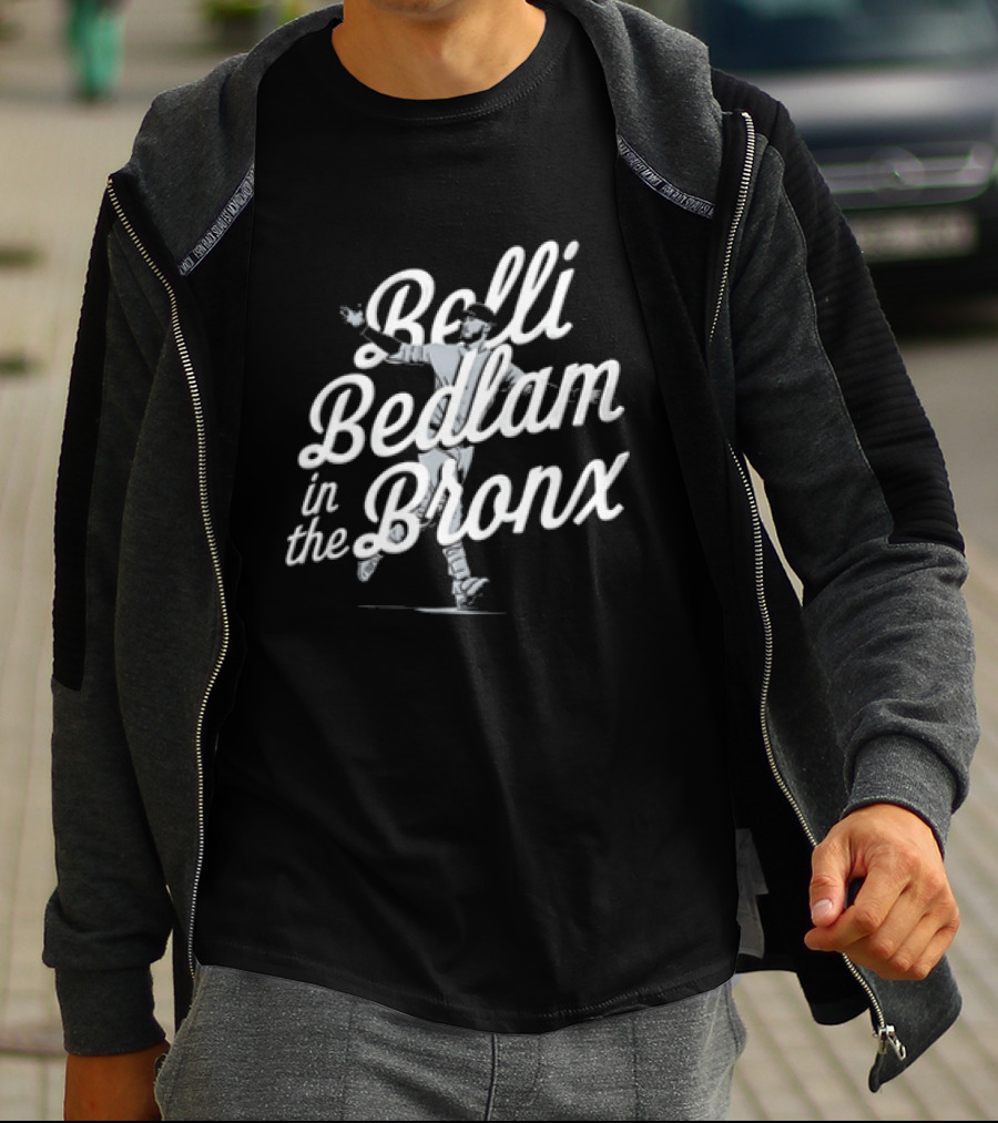 New York Yankees Belli Bedlam In The Bronx Cody Bellinger T-Shirt