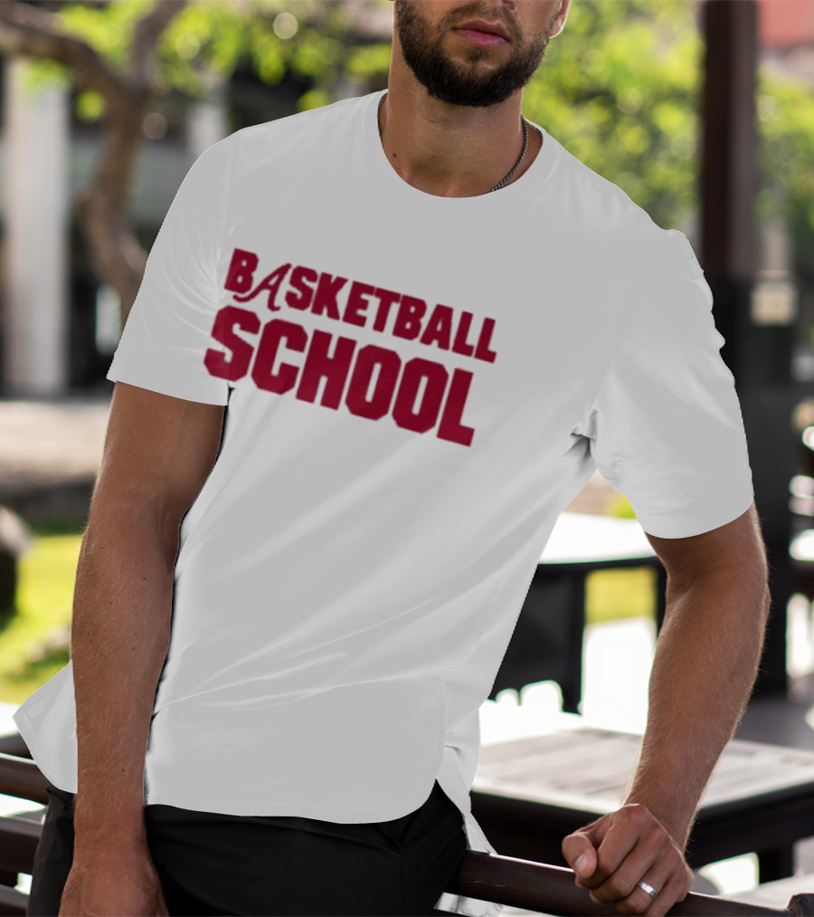 Alabama Crimson Tide Basketball School Basketball School T-Shirt