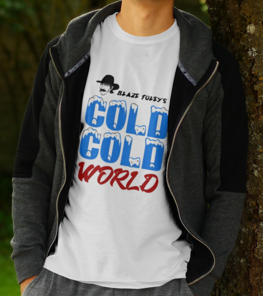 Blaze Foley's Cold Cold World Country Music T-Shirt
