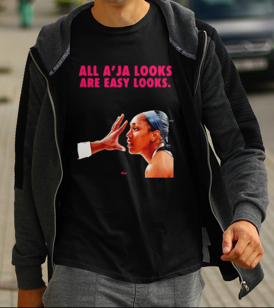 All A'ja Looks Are Easy Looks A'ja Wilson T-Shirt