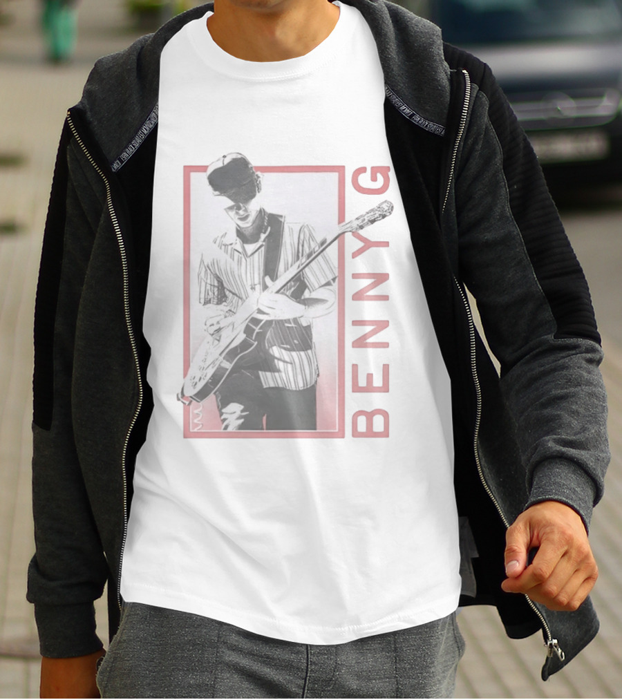Benny G Guitarist Musician Player T-Shirt
