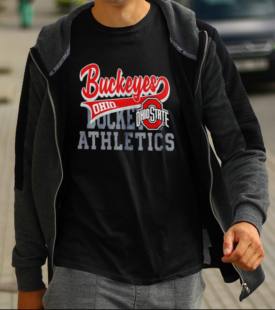 Ohio State Buckeyes Athletics Distressed Ohio Buckeyes T-Shirt