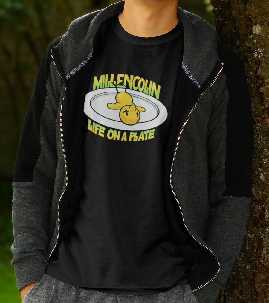 Millencolin Life On A Plate Punk Rock Album Art Yellow Duck T-Shirt