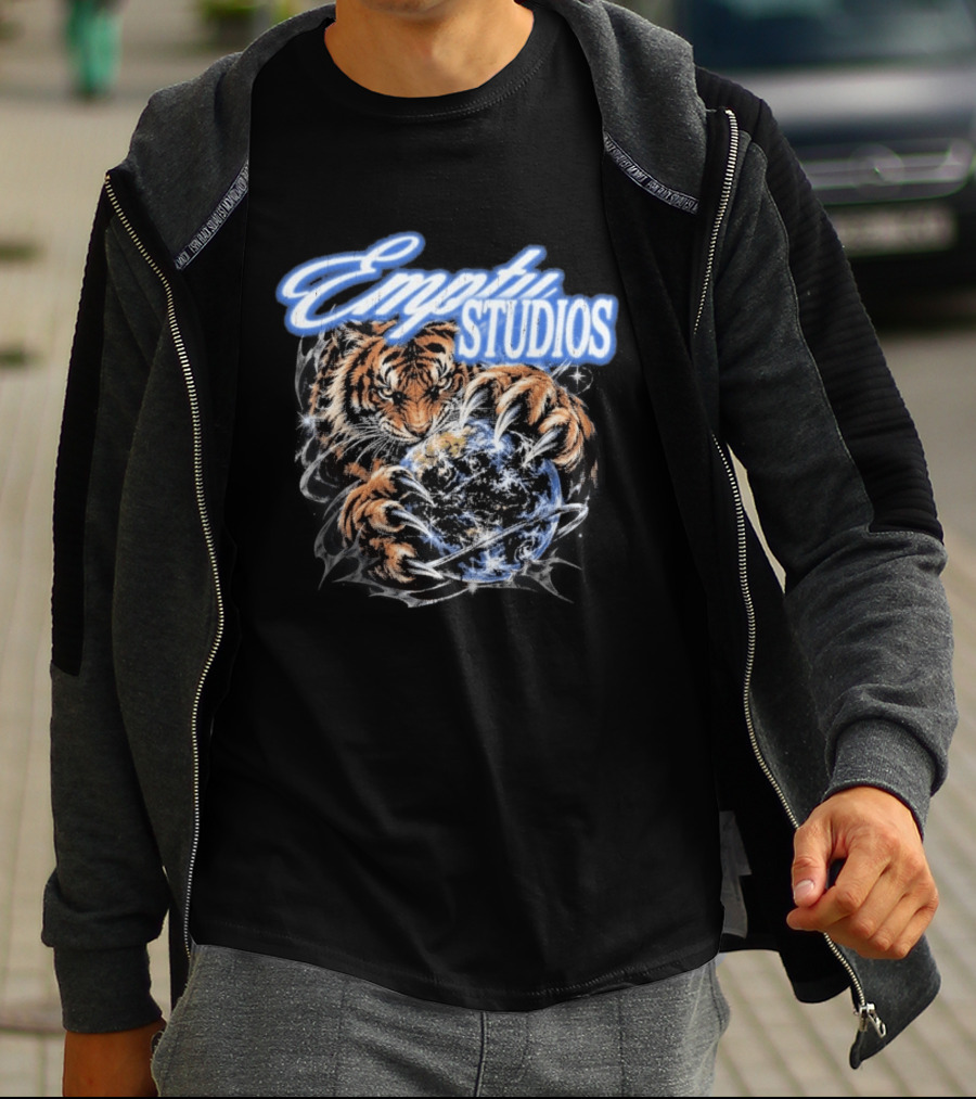 Empty Studios Tiger Oplanet Of Instinct 90 T-Shirt