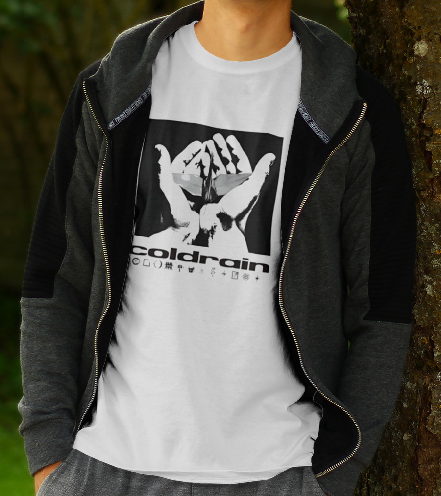 Coldrain Origami Hands Japanese Rock Band T-Shirt