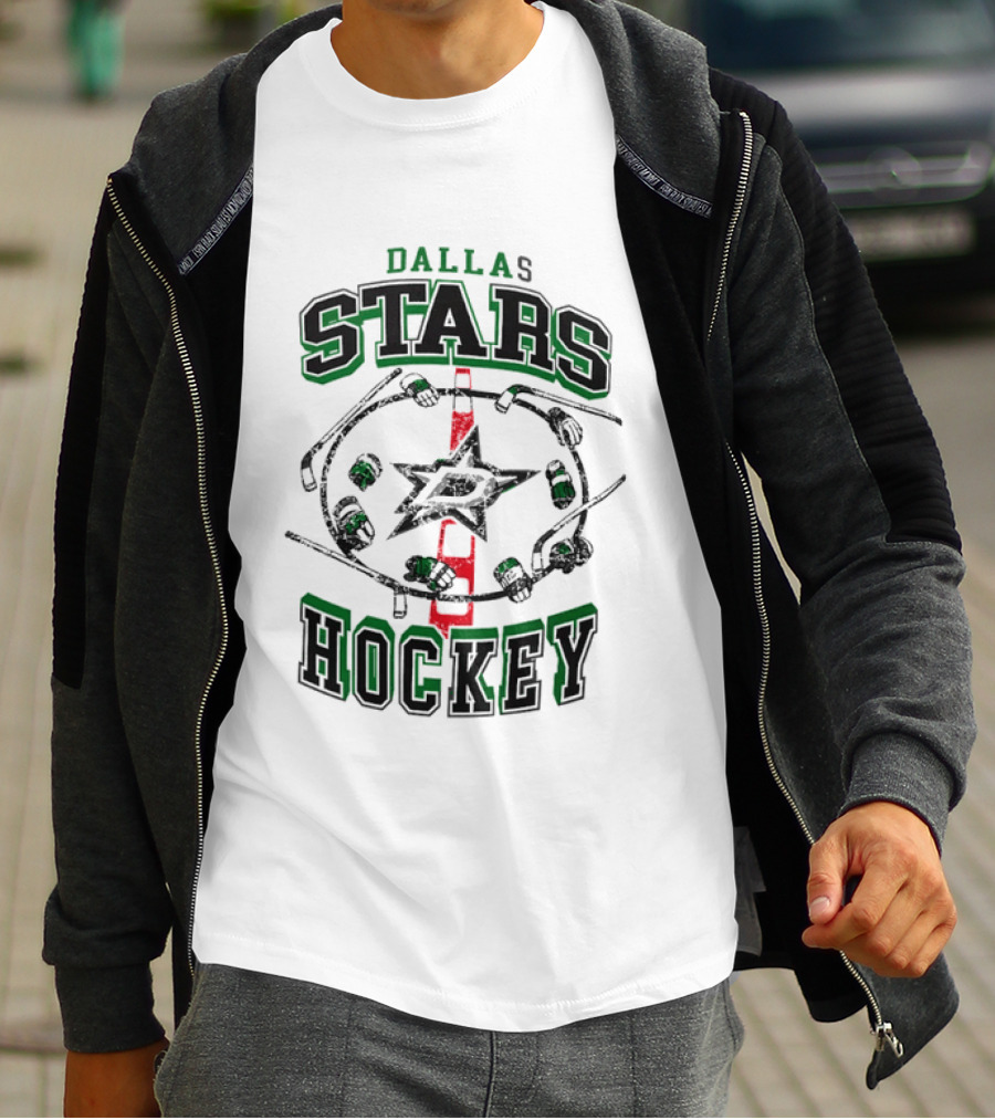 Dallas Stars Hockey Distressed NHL T-Shirt