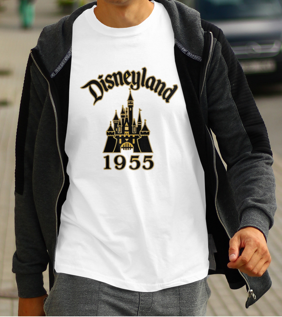 Disneyland 1955 Castle Walt Disney Classic Magic Kingdom T-Shirt
