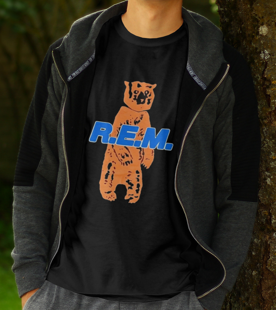 R.E.M. Bear Alternative Rock Band T-Shirt