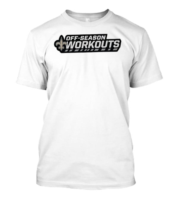 New Orleans Saints Offseason Workouts Fleur De Lis Icon NFL Training T-Shirt
