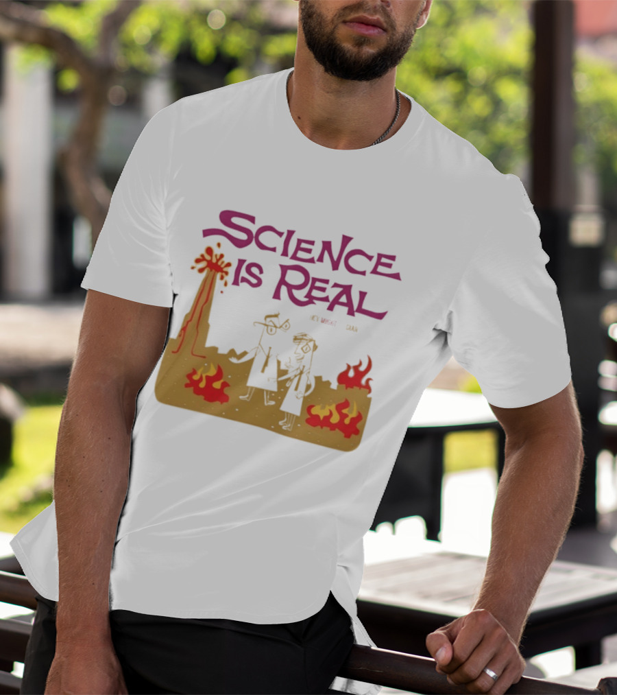 Science Is Real They Might Be Giants Alternative Rock T-Shirt