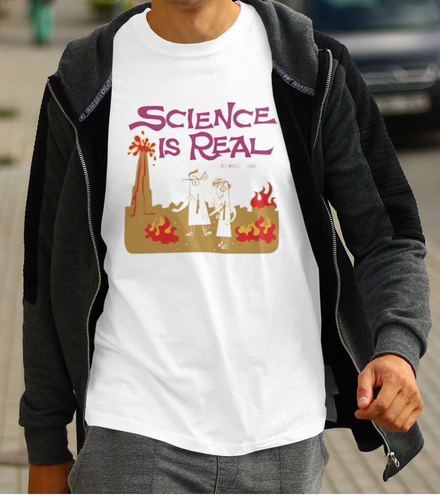 Science Is Real They Might Be Giants Alternative Rock T-Shirt