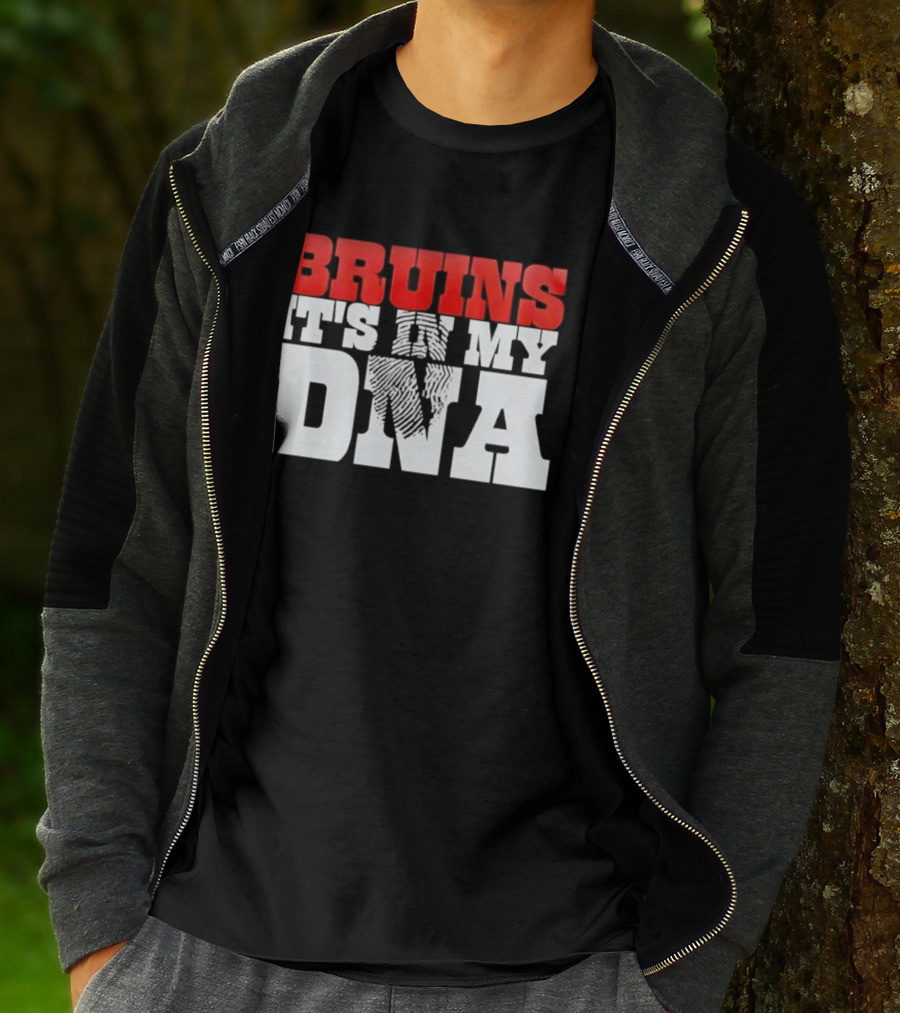 Bruins It's In My DNA NHL Hockey Fan Pride T-Shirt